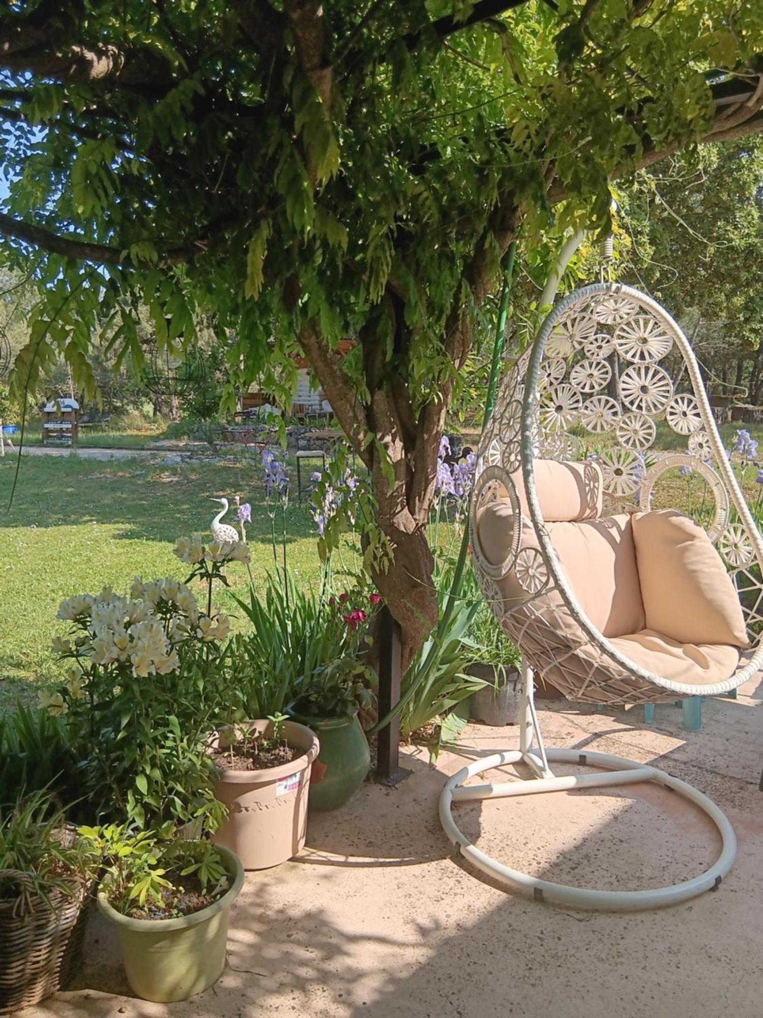 La Margottiere Chez Isa Et Titi Hotel Rians  Exterior foto